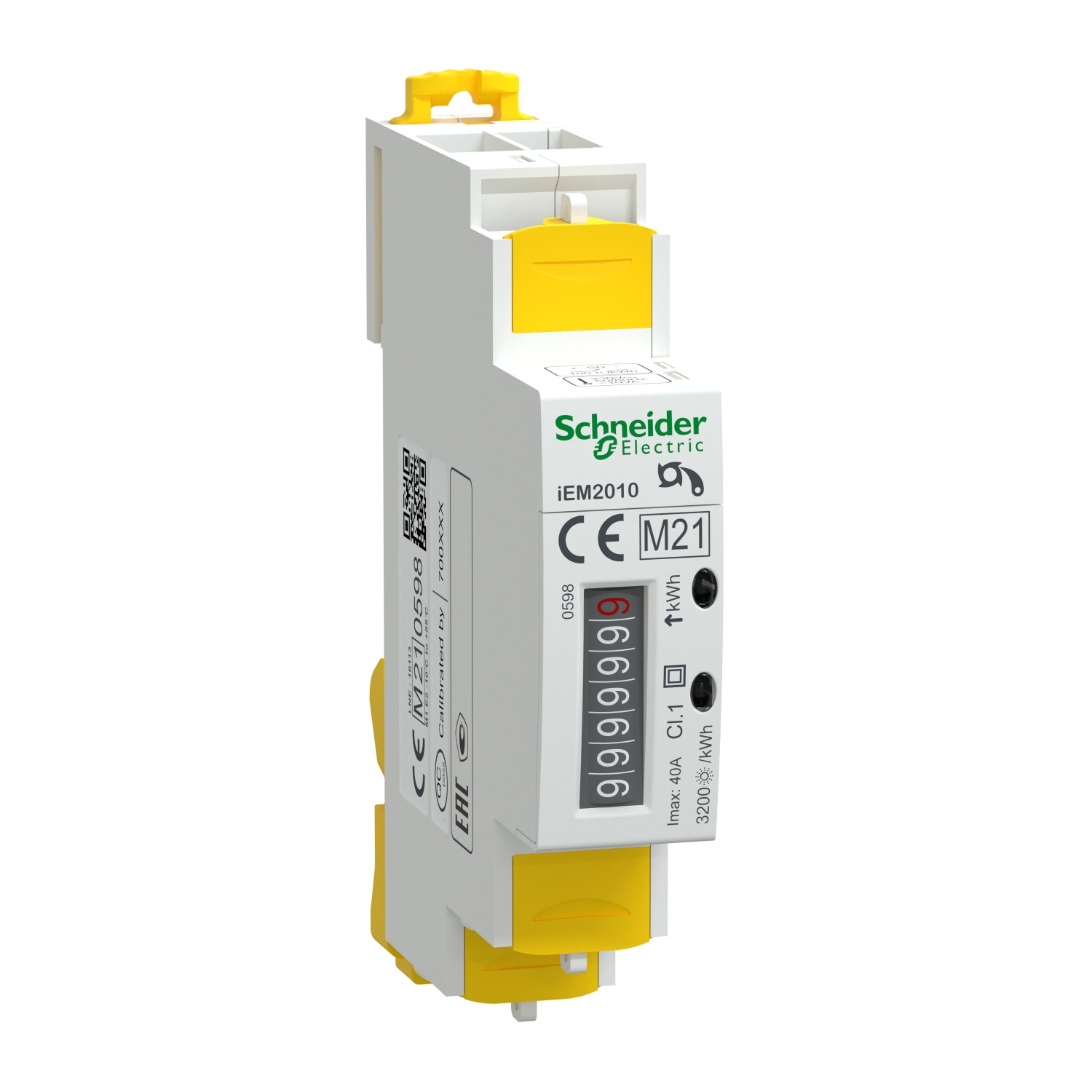 Acti9 iEM – compteur d’énergie mono – 40A – impulsions – MID