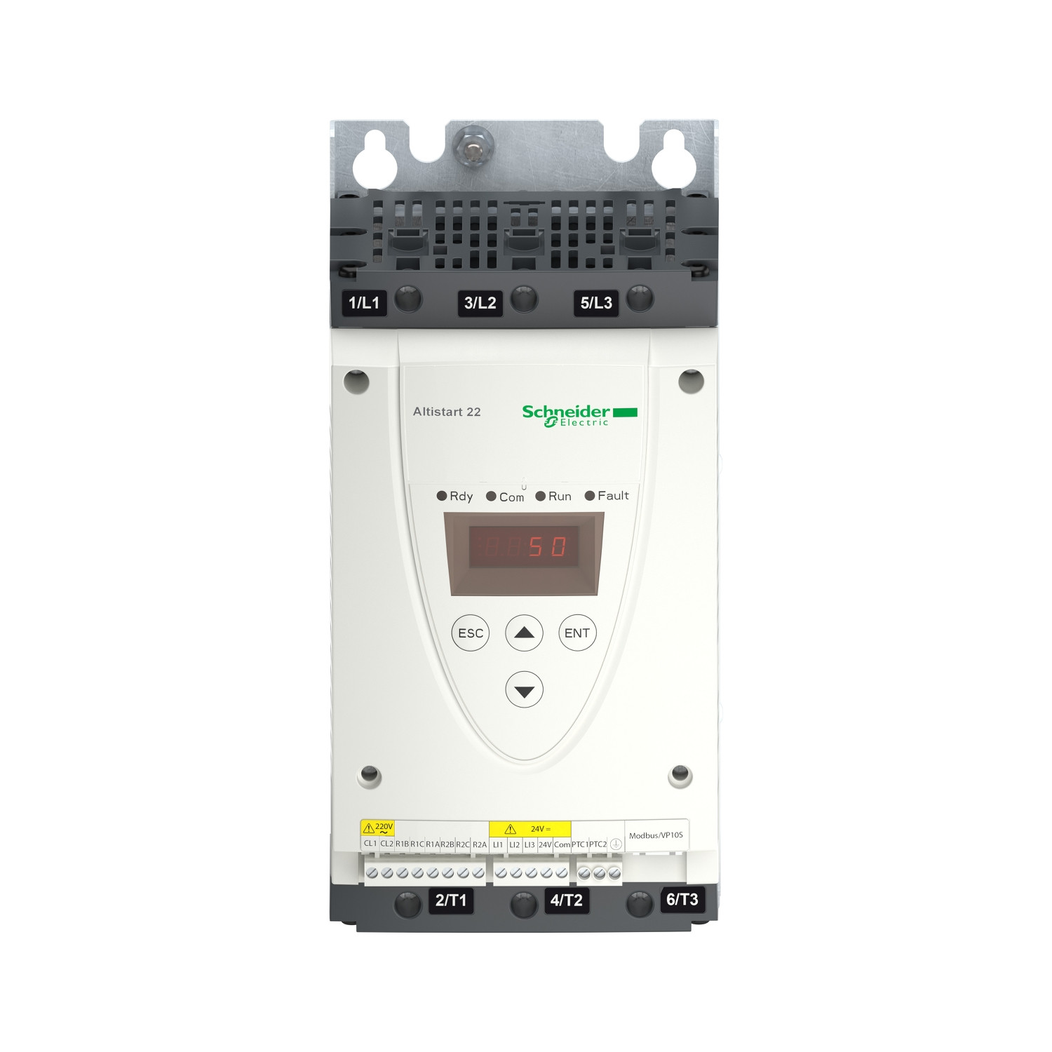 Altistart – ATS22 démarreur progressif 3 phases contrôle – 17A – 230V à 440V