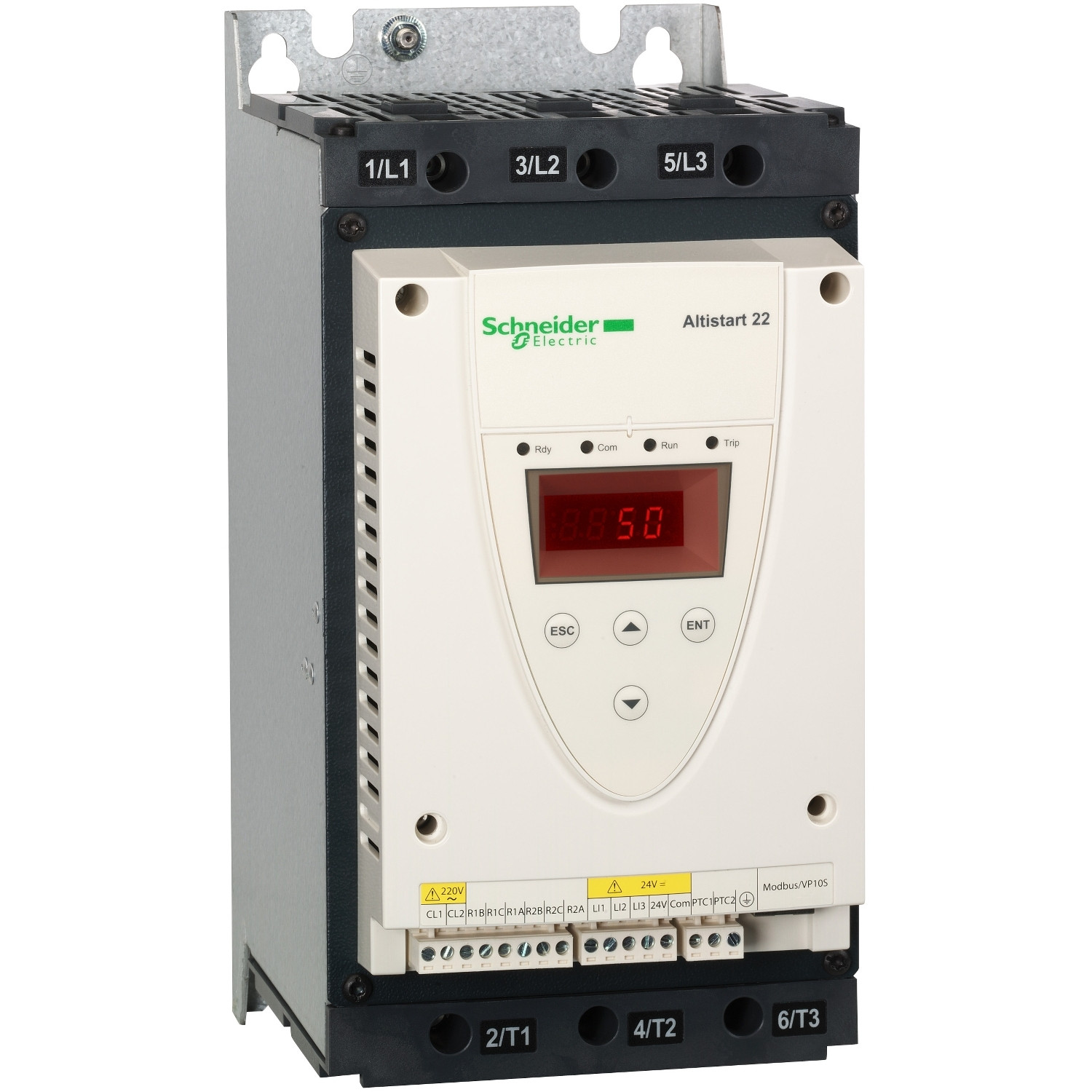 Altistart – ATS22 démarreur progressif 3 phases contrôle – 75A – 230V à 440V
