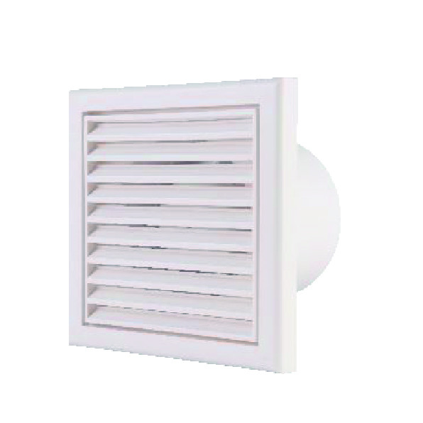 Aspirateur d’air pour salle de bain 152x152Mm – 60m³/h 10W 220-240V AC