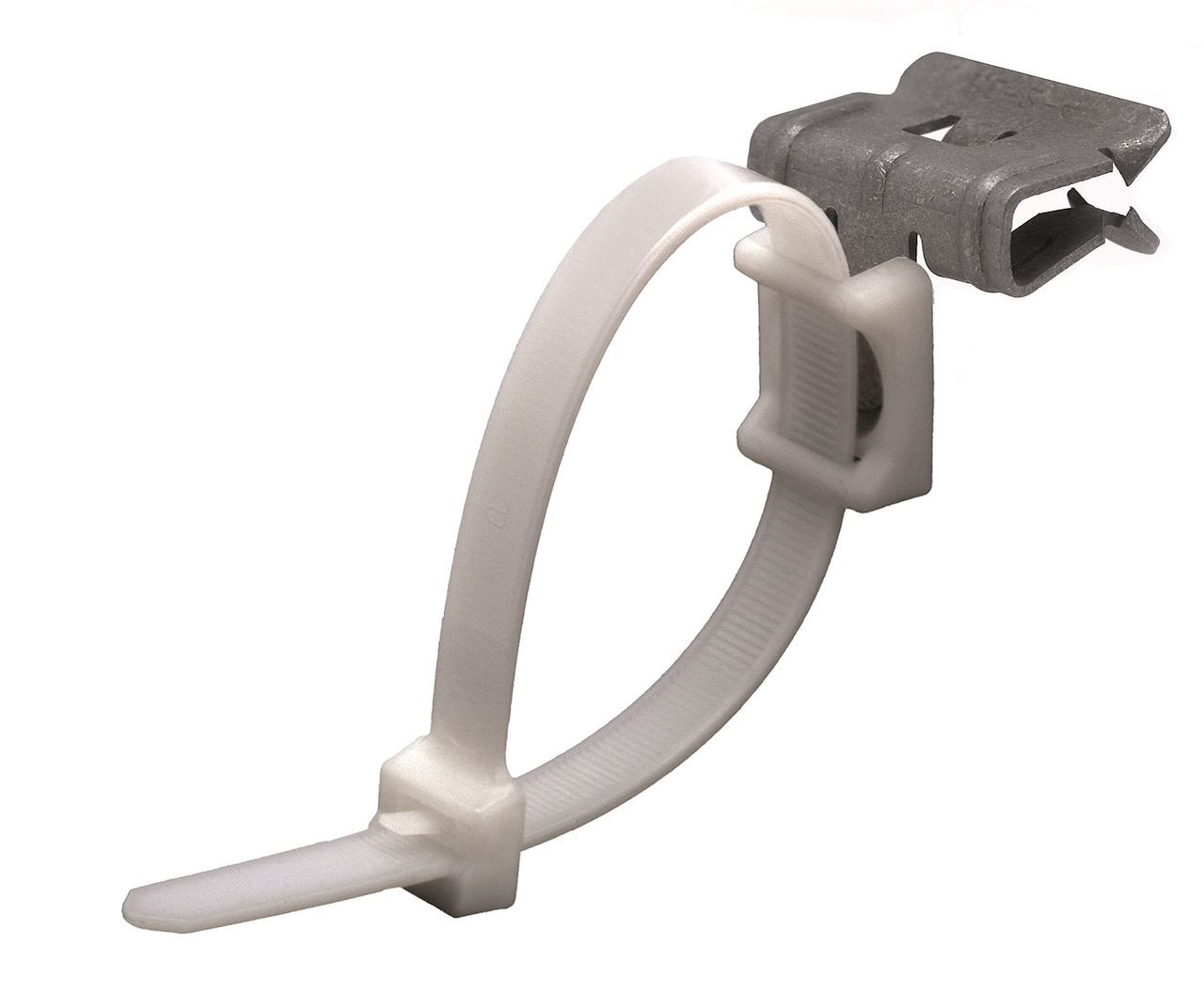 Attache à clipser ep 3-8mm avec collier plastique – BE24CT2