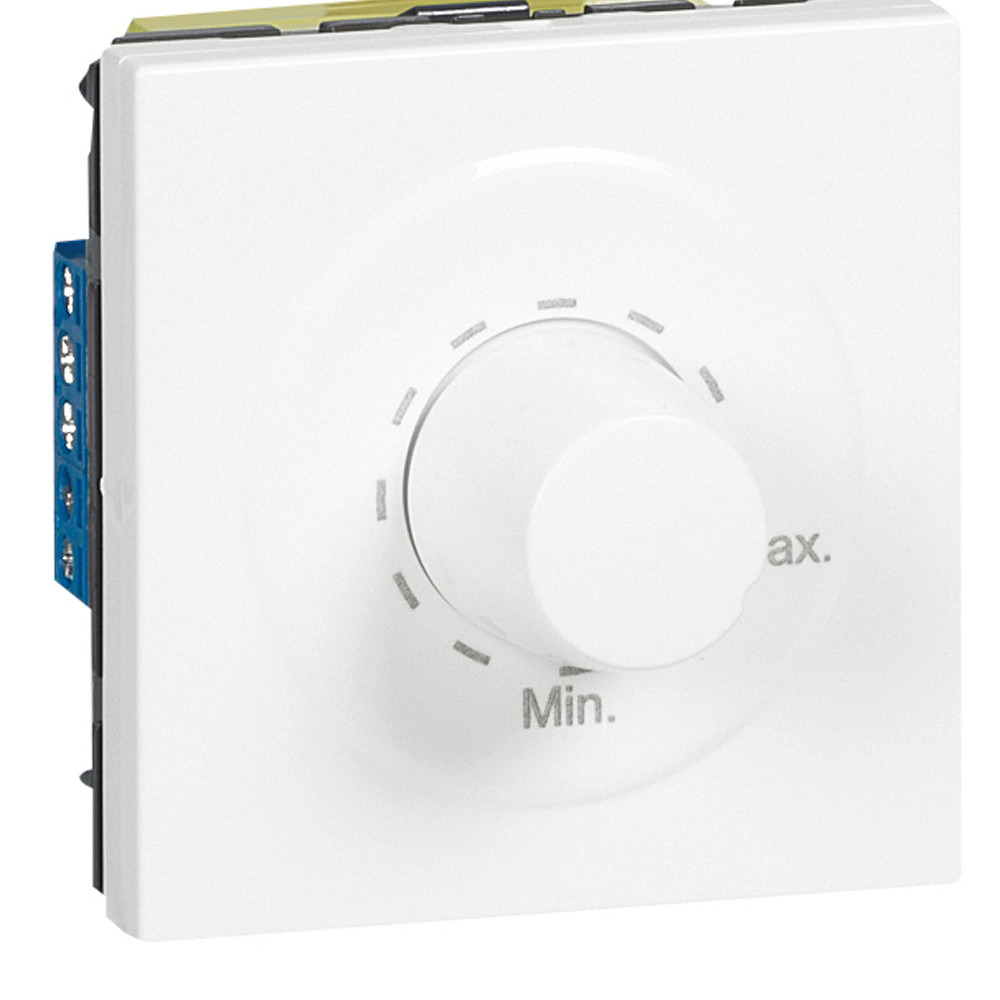 Atténuateur de ligne 100V 25W Mosaic 2 modules – blanc