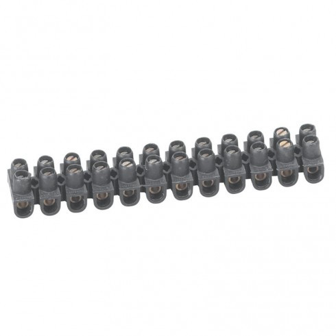 Barrette de connexion Nylbloc avec capacité assignée 2,5mm² – noir
