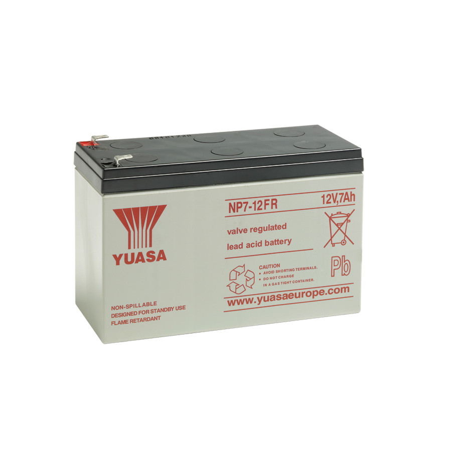 Batteries à Gel 12V 7Ah – NP7-12FR Industriel VRLA – Yuasa