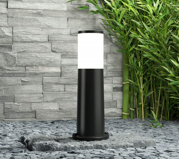 Bornes de jardin 12W LED Noir AMELIA 400