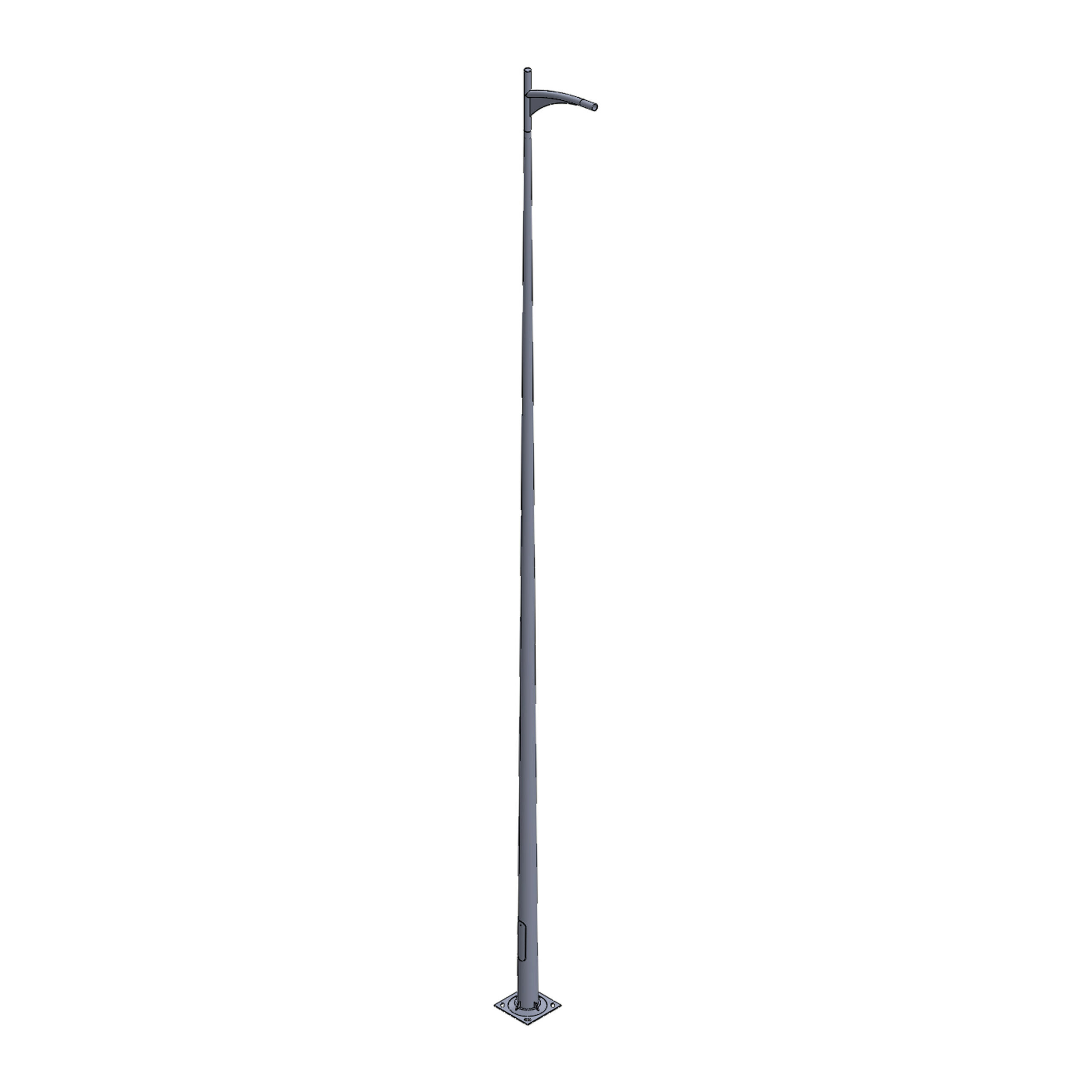 Candelabre Vega H9m T60 AV CR Simple ENSAM S0.8m T60 – PP1