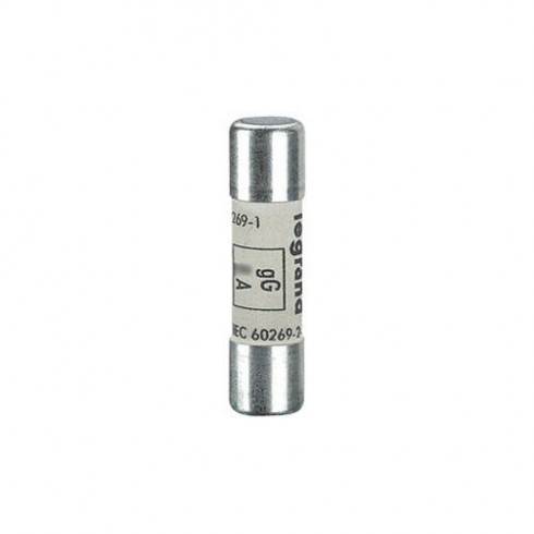 Cartouche Industrielle Cylindrique TypegG 10x38mm Sans Voyant – 6A