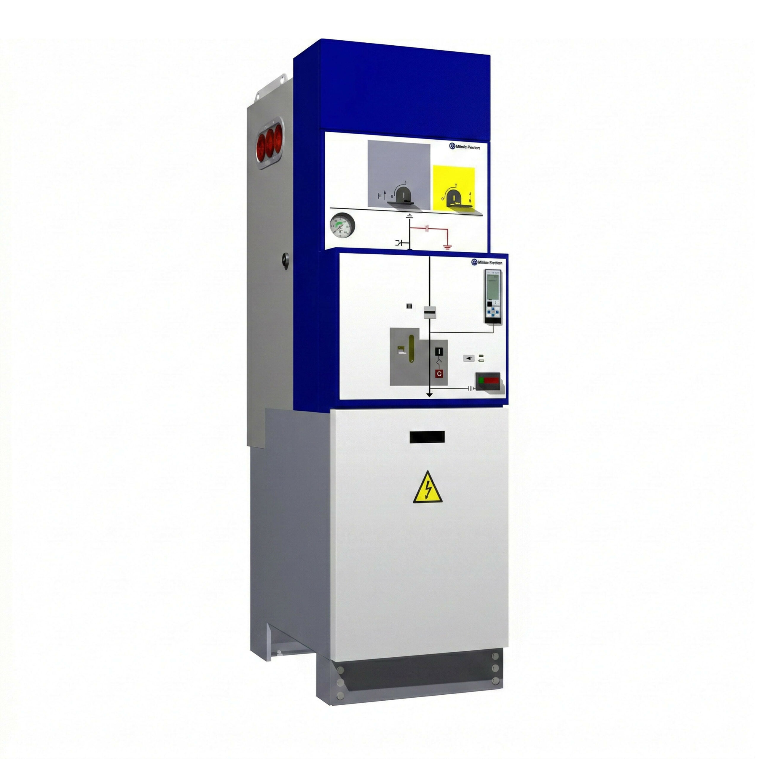 Cellule GIS 24kV HN 12-5kA-1s CGMCOSMOS-V-AV (DM1) Protection Ligne Disjoncteur Manuelle D.E