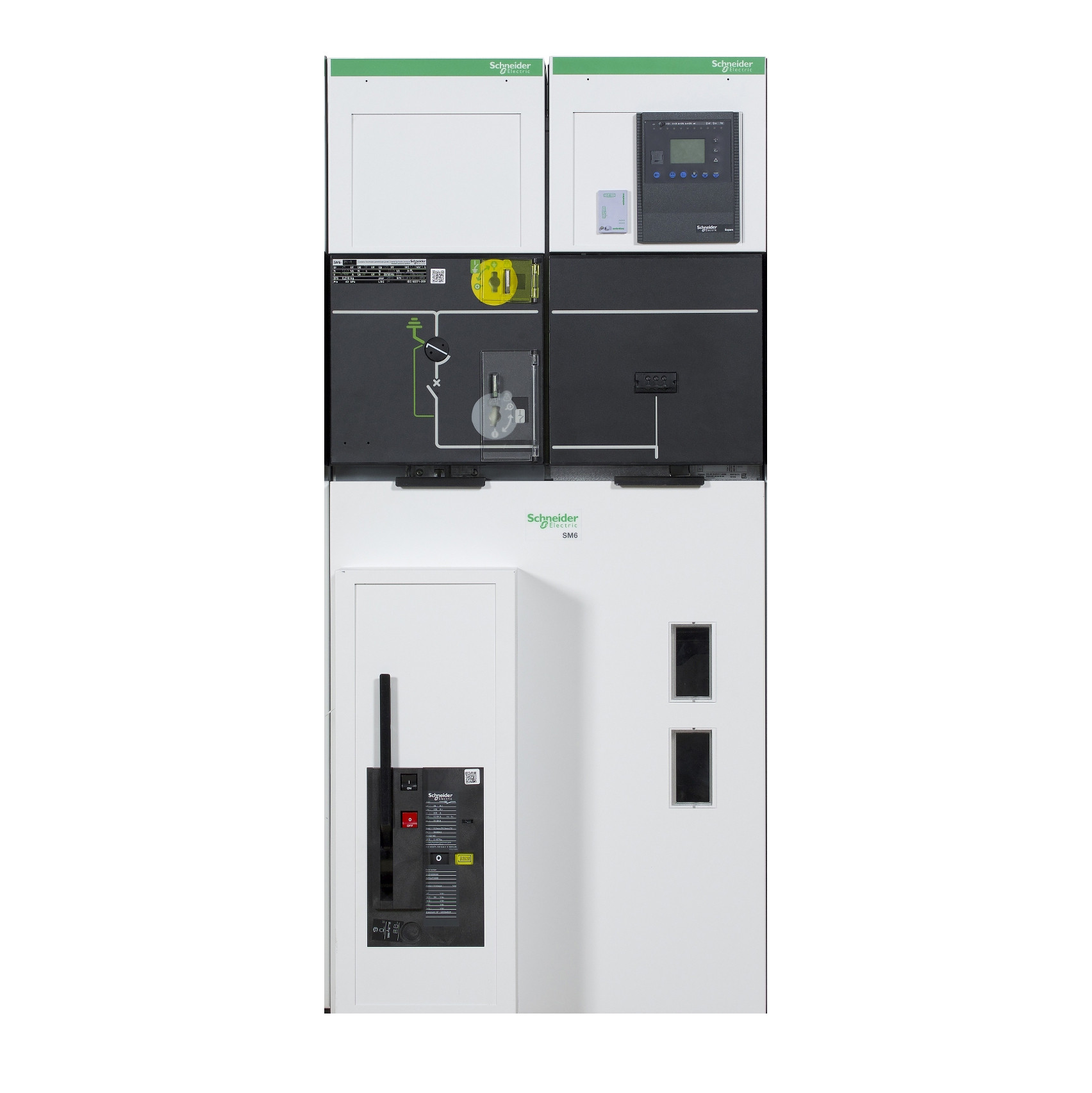 Cellule SM6 (AIS) DM2 24 KV Disjoncteur Double Sect 400A – SM61DSKA2RB4003