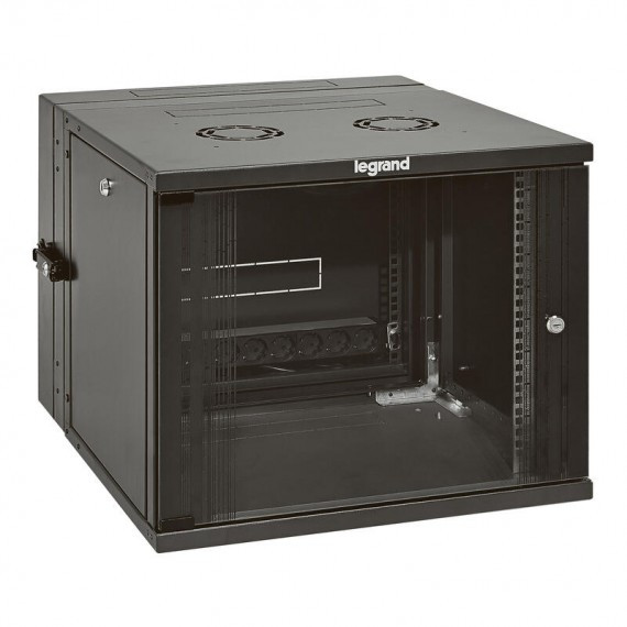 Coffret Fixe 19P Pivotant Capacité 18U- Profondeur 610mm – 892×600 Mm – Linkeo