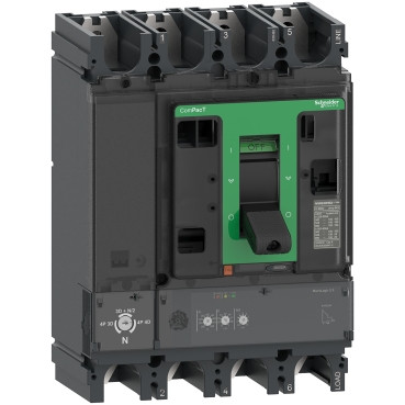 ComPacT NSX400H – disjoncteur – MicroLogic 2.3 400A – 4P4D – 70kA – fixe