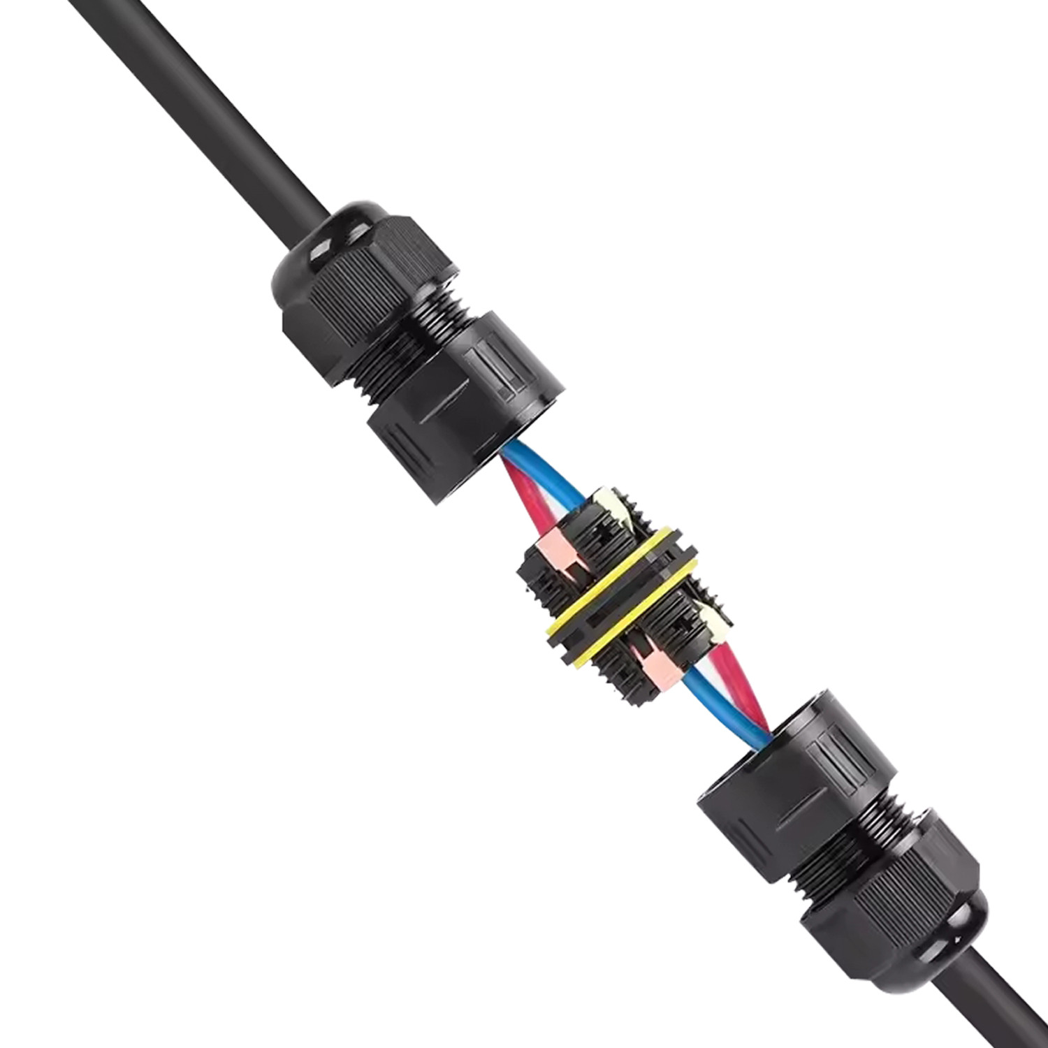 Connecteur étanche à connexion rapid IP68 M20-3P/9-12 (3 core) – Type de clip