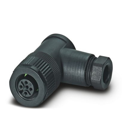 connecteur femelle coudé 4 pôles M12 – SACC-M12FR-4CON-PG7