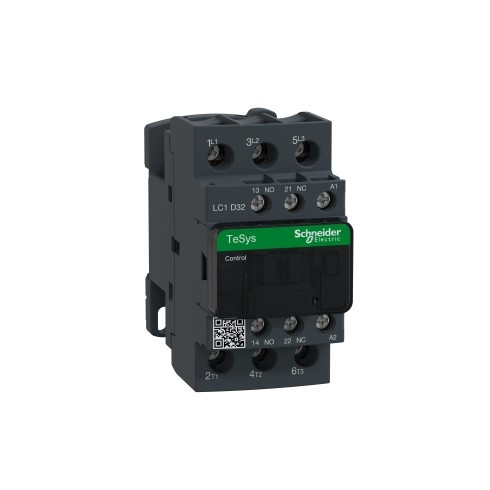 Contacteur Triphasé TeSys LC1D32P7 – 3P – 32A – AC-3 440V – Bobine 230Vca