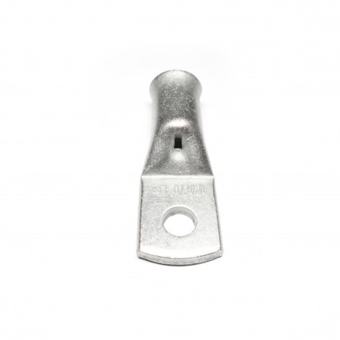 Cosse tubulaire cuivre étamé – 70mm² – Diamètre 12