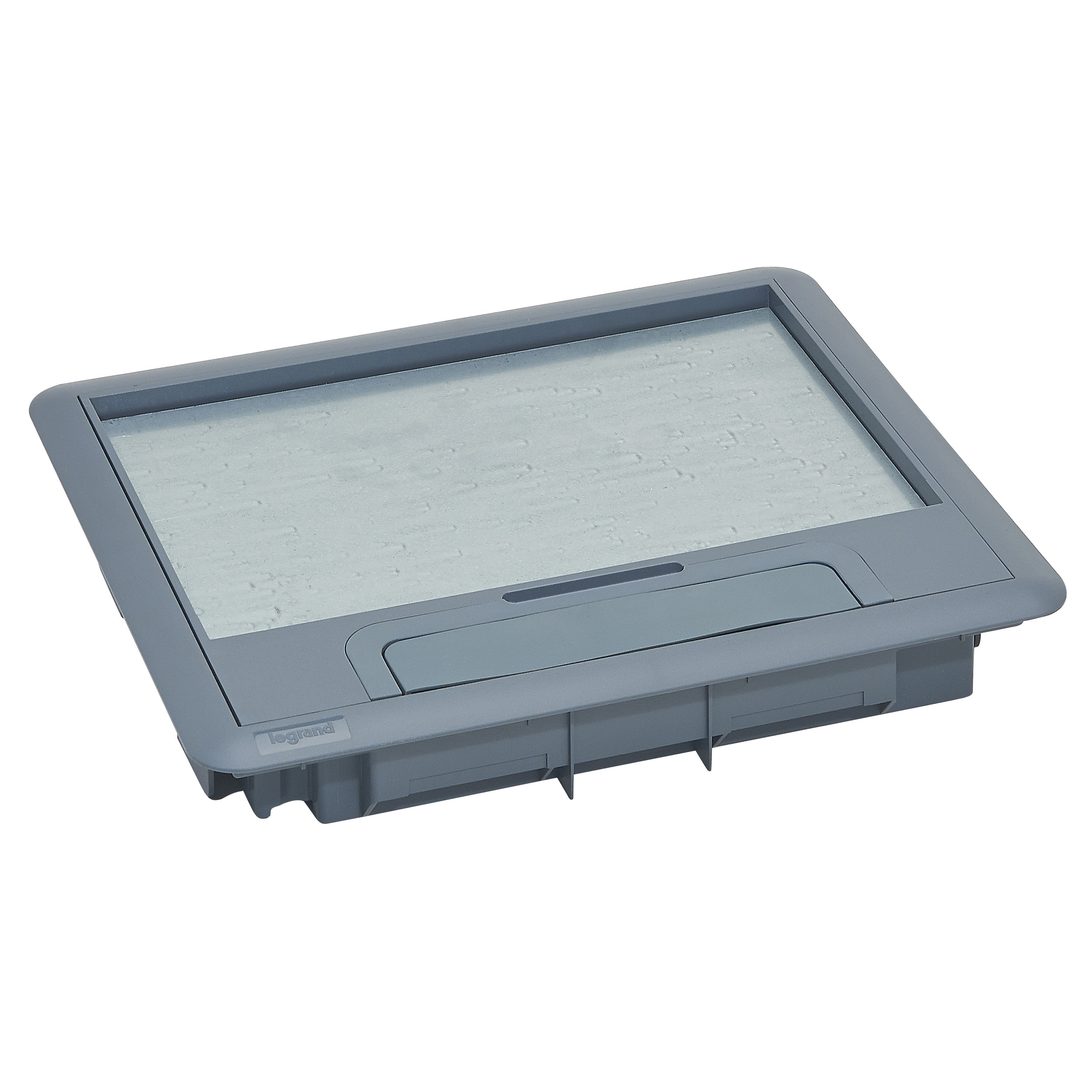 Couvercle plastique pour boîte de sol version standard 12 modules ou 18 modules