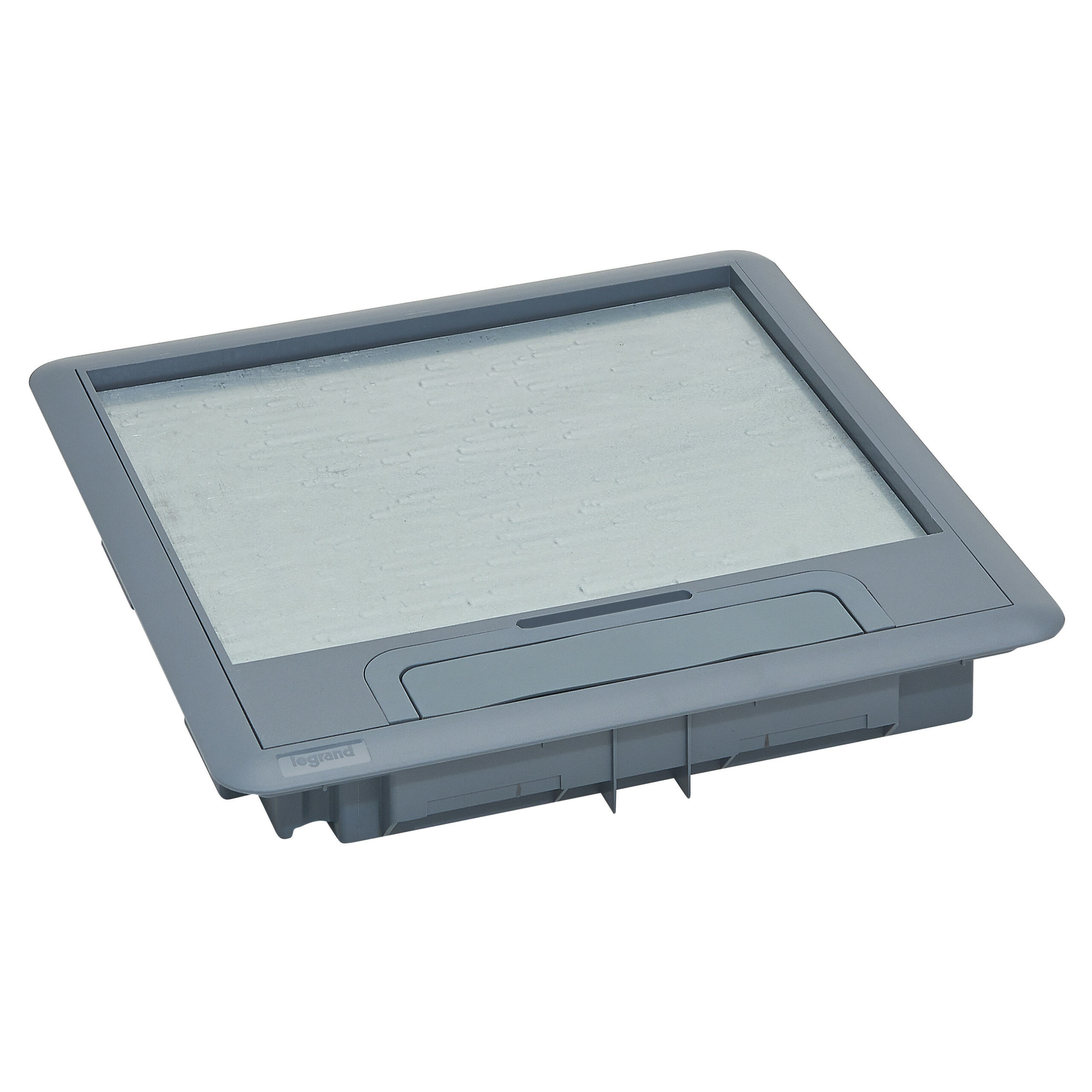 Couvercle plastique pour boîte de sol version standard 16 modules ou 24 modules