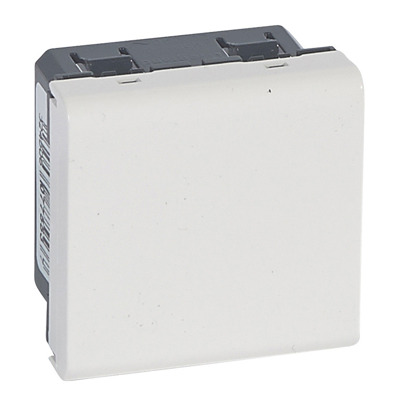 Dérivateur 20A Mosaic 2 modules avec 3 bornes pour faciliter la dérivation – blanc