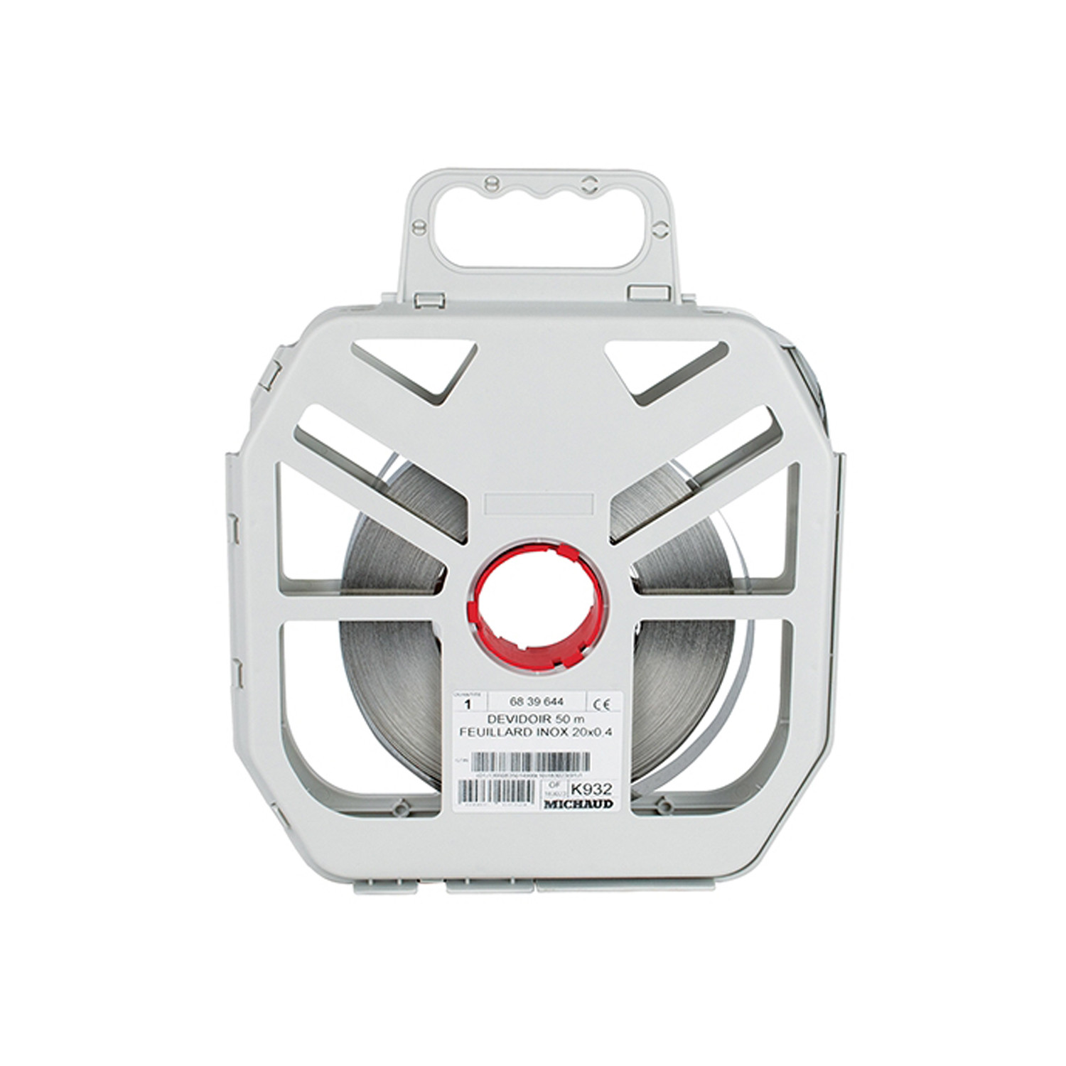 Dévidoir Carton 50m Feuillard Inox