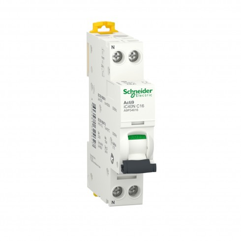 Disjoncteur LS Clario IC40 – 1P+N – 32A – Courbe C – 6000A/10kA