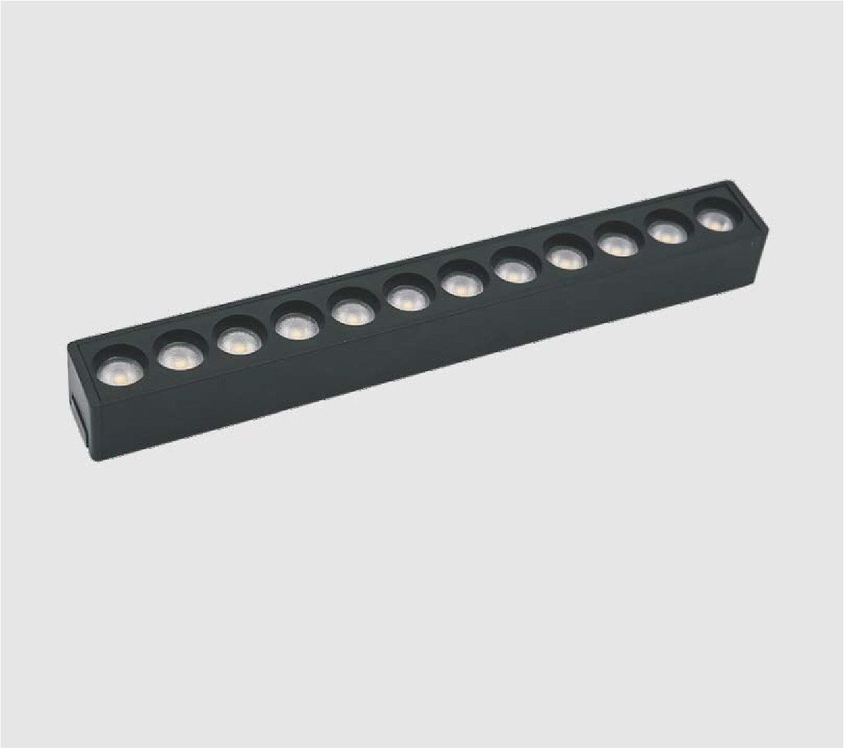 Éclairage linéaire magnétique COB Grille Light MG02 12W – L338xl26xH24mm – MG02