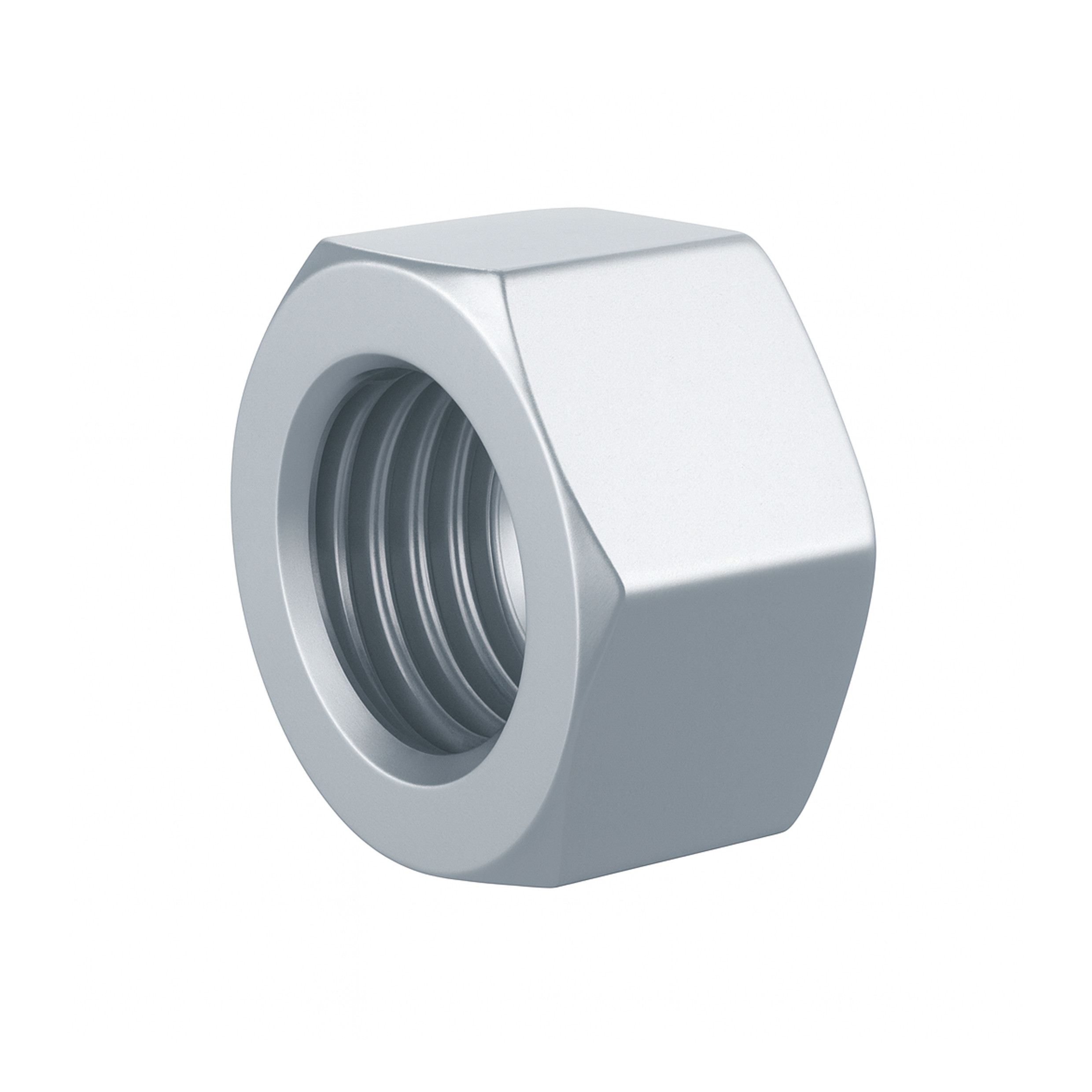 Écrou hexagonal diamètre 14 en Acier zingué