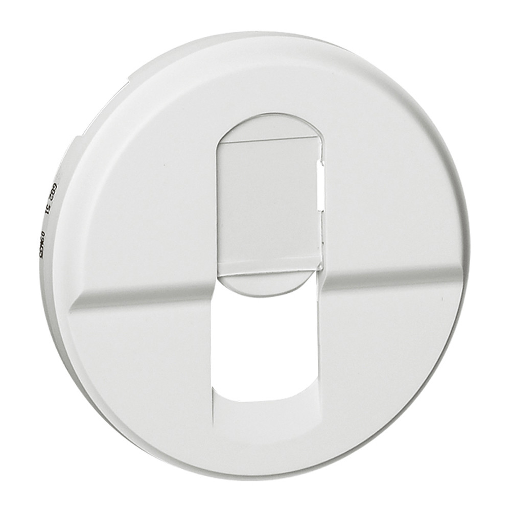 Enjoliveur Céliane pour prise RJ45 – Blanc