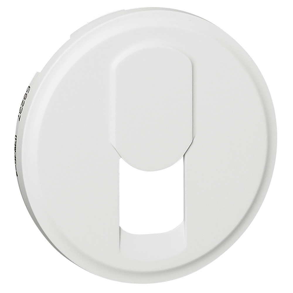 Enjoliveur Céliane pour prise téléphone pour réseau mixte et basique – Blanc