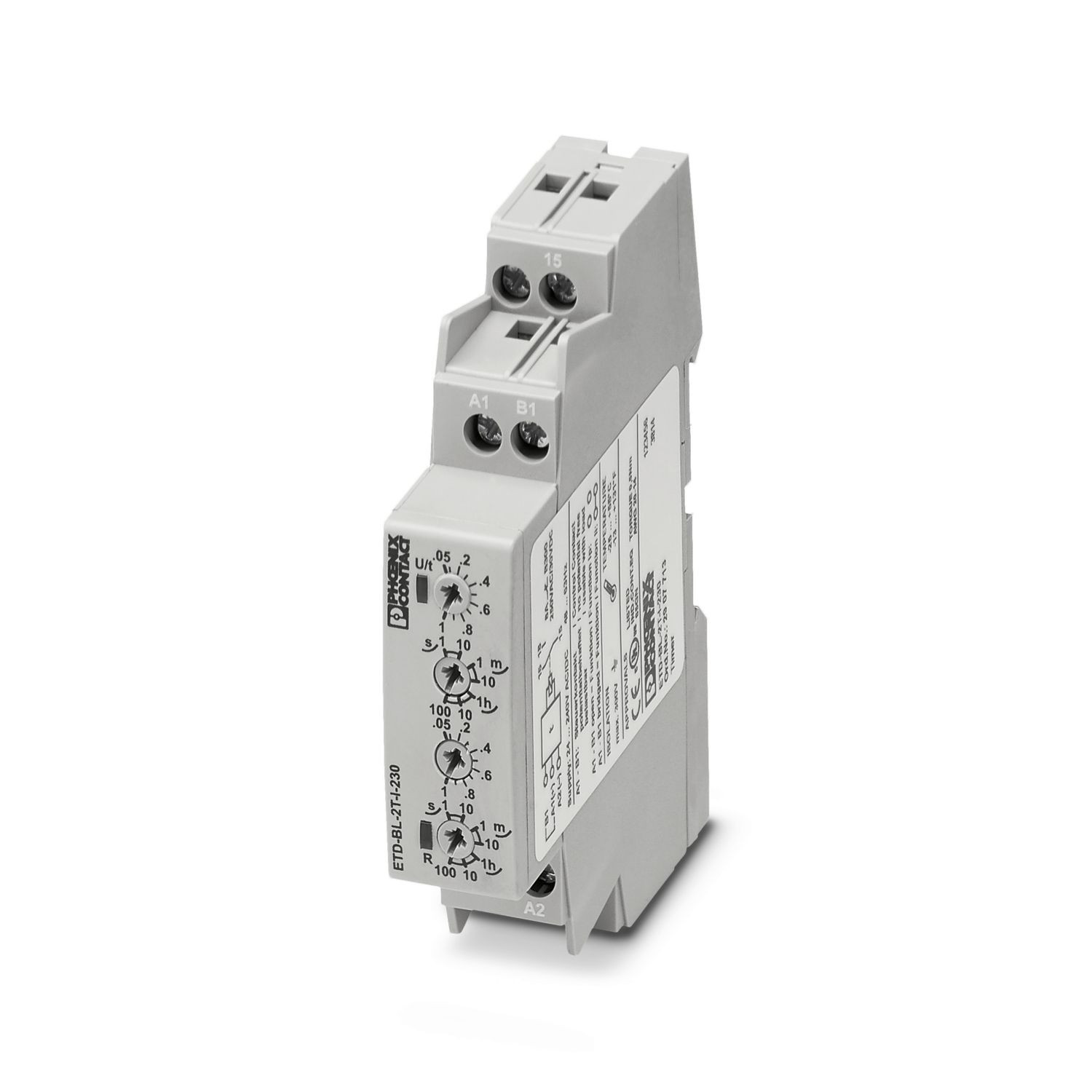 ETD-BL-2T-I-230 – Relais temporisé