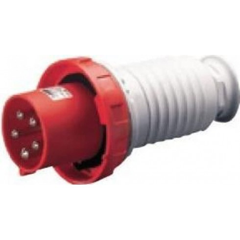 Fiche Droite HP – 3P+N+T 125A 346-415V 50/60HZ – ROUGE – 6H