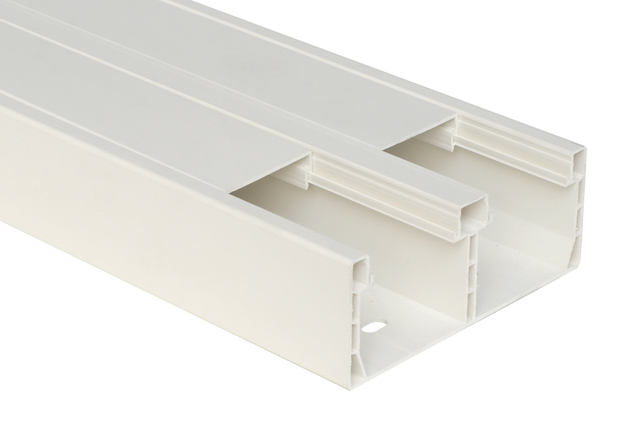 Goulotte pvc mural SYS45 – 125x50mm – SYS1252
