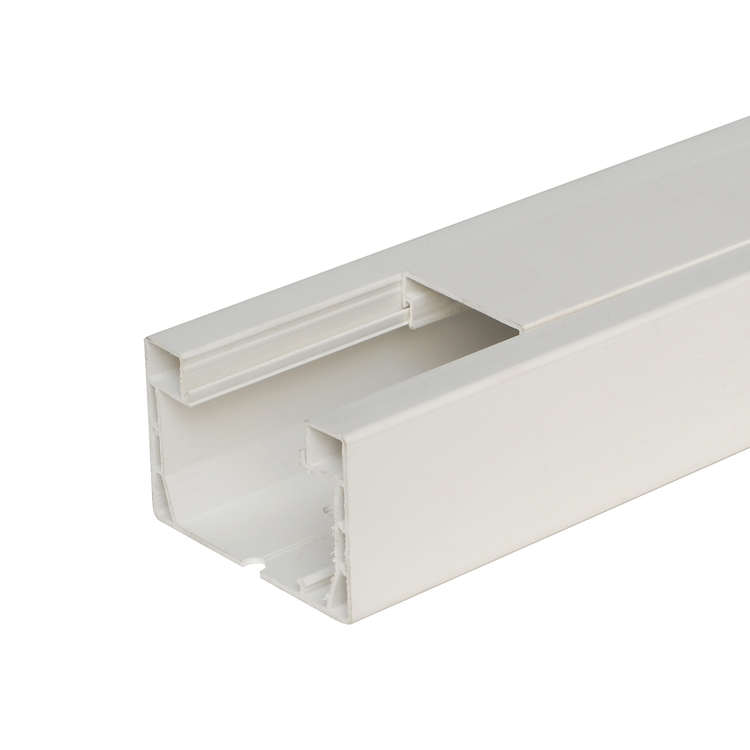 Goulotte pvc mural SYS45 – 75x50mm – SYS751
