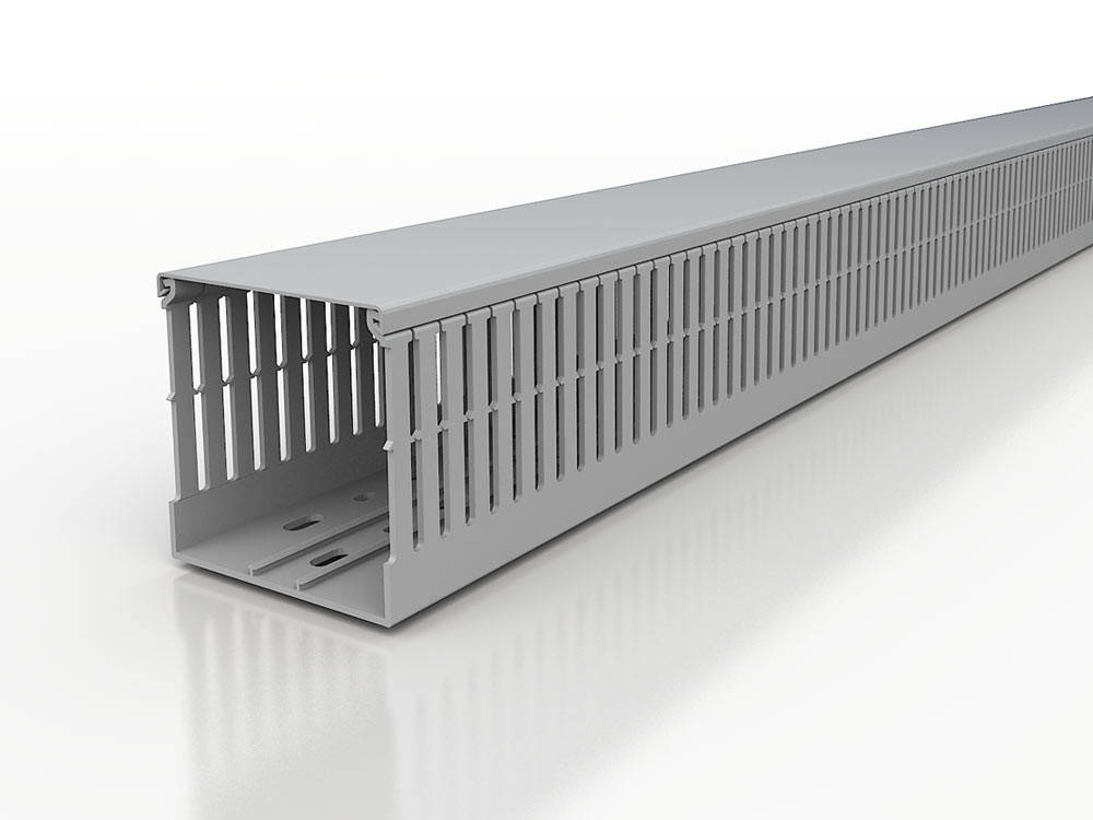 Goulotte pvc type E à Fentes 6-4 – 40x60mm – E54