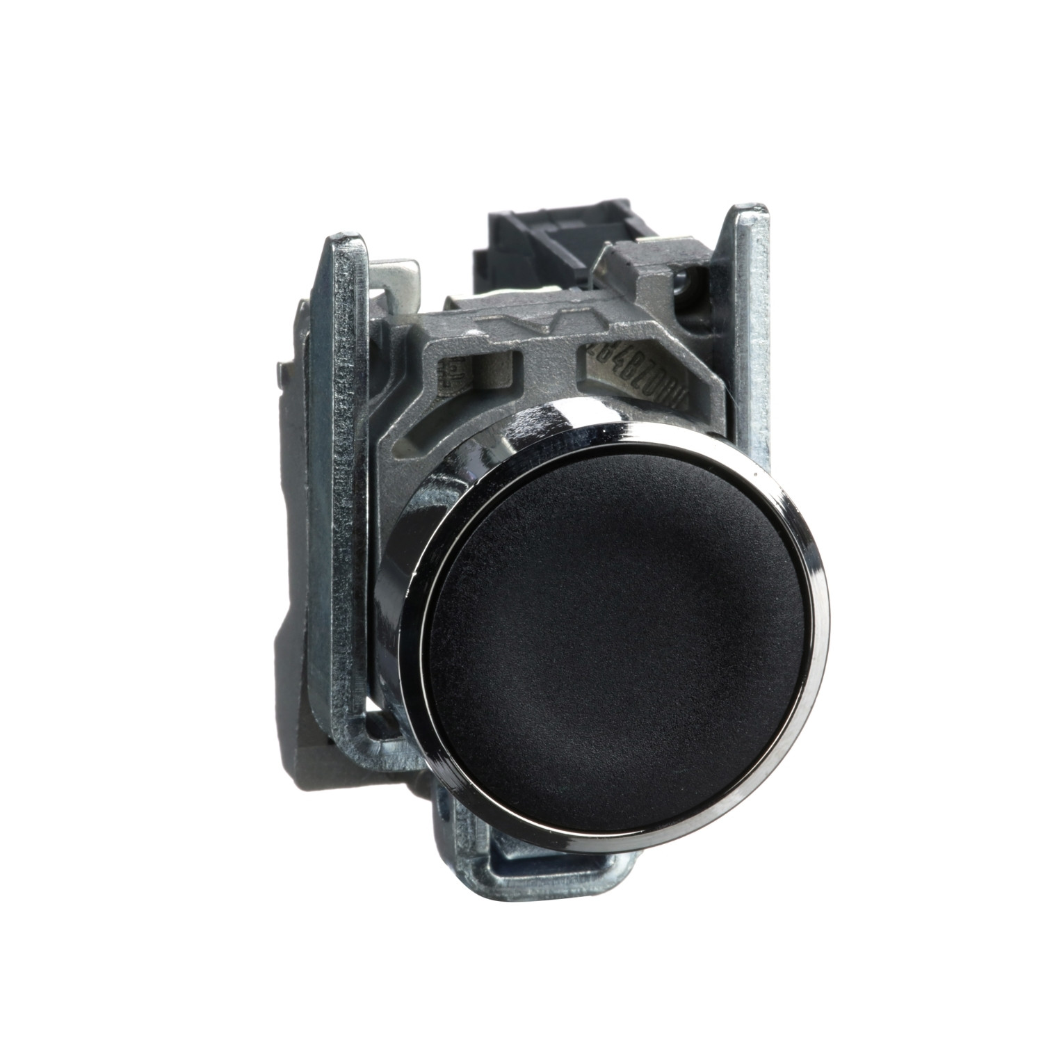 Harmony XB4 – bouton poussoir à impulsion – Ø22 – noir – 1F – vis étrier
