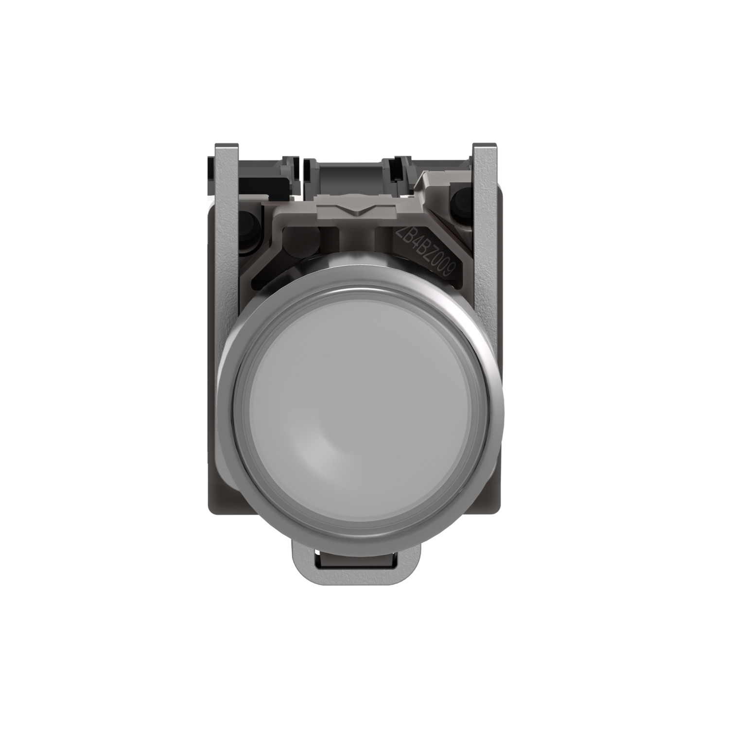 Harmony XB4 – poussoir lumineux LED – 1F+1O – blanc – Ø22 – 24VACDC