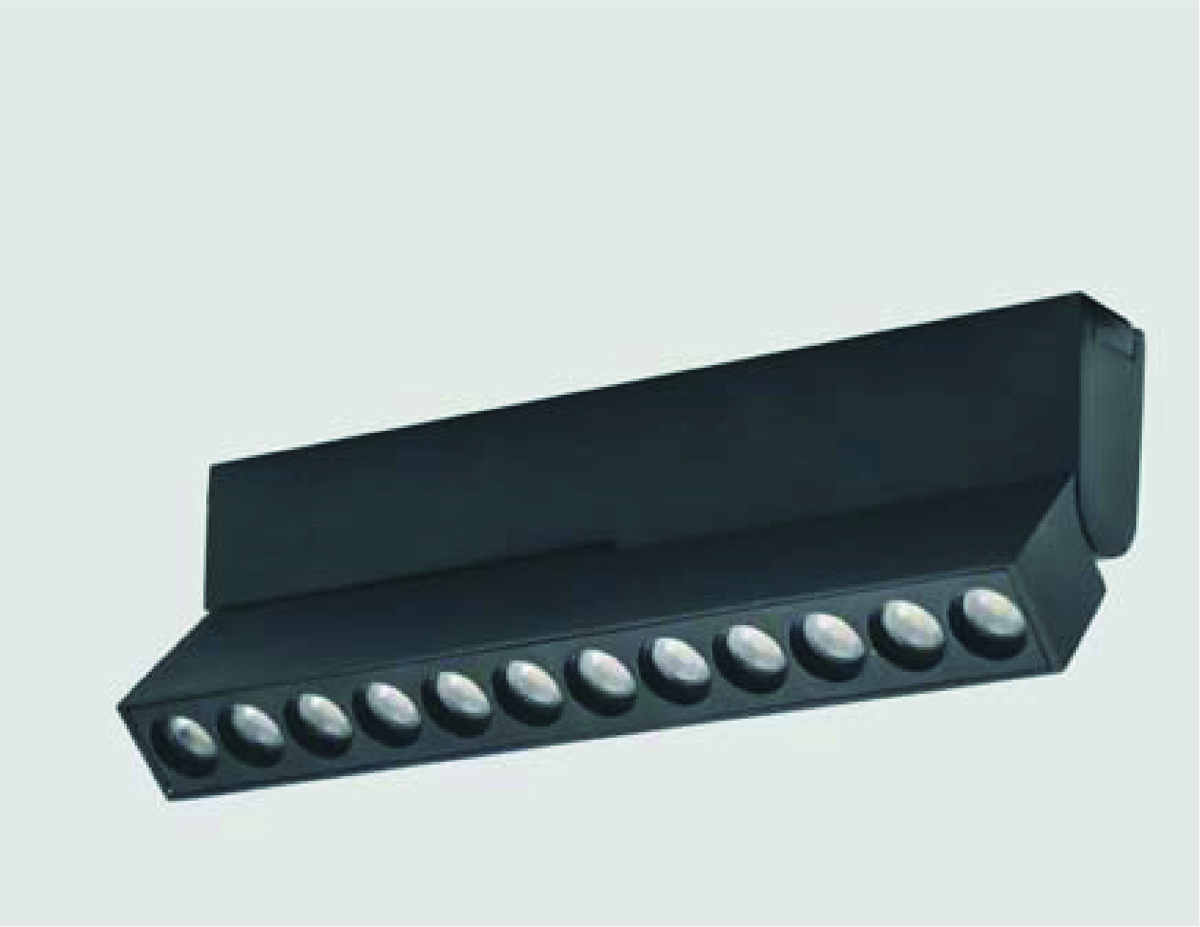 Lumière pliante grille COB réglable magnétique – 12W – L230xl26xH80mm – MG04