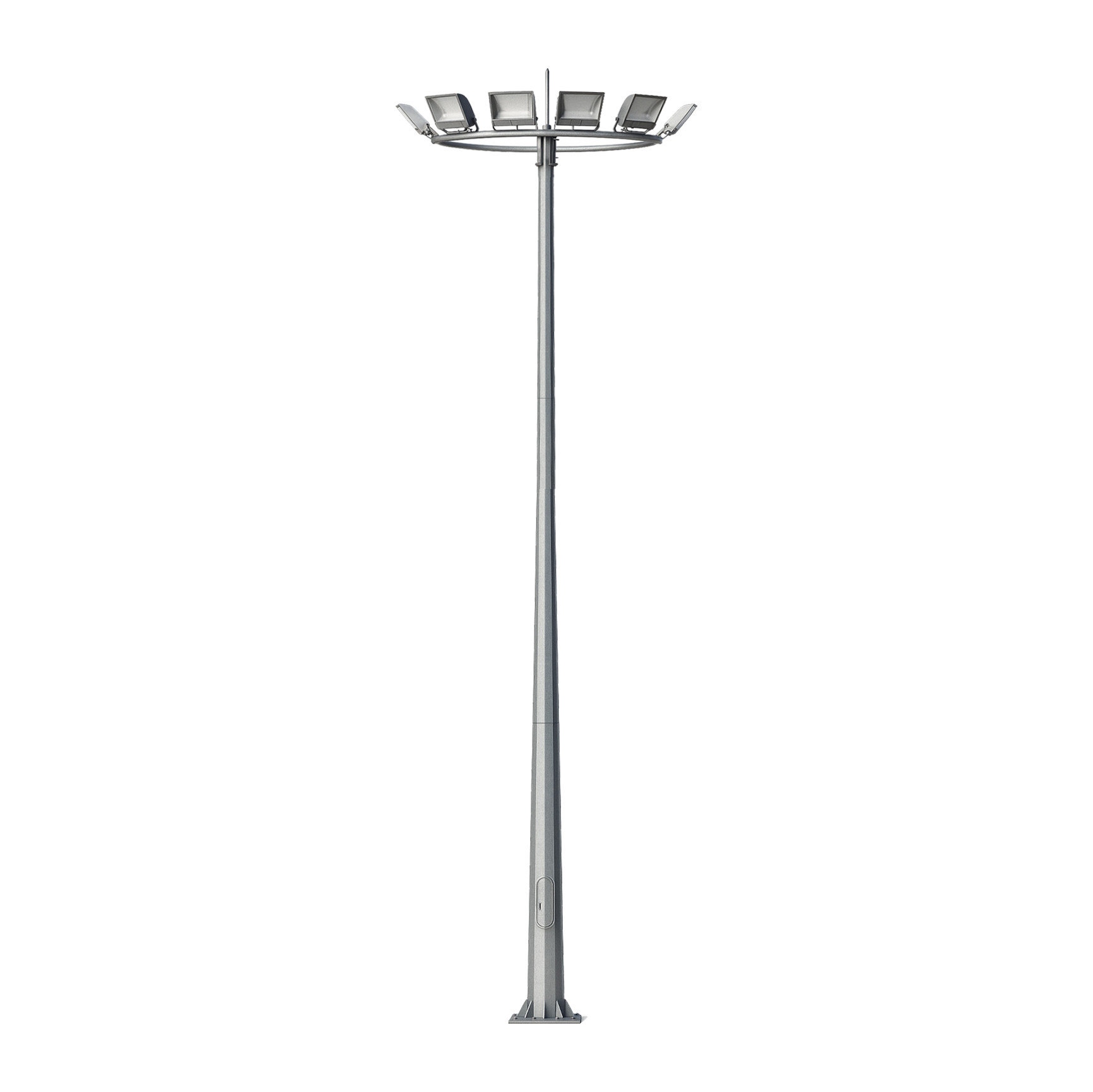 Mât de 24 m de haut Dodecagon avec (150-420) 24000mm