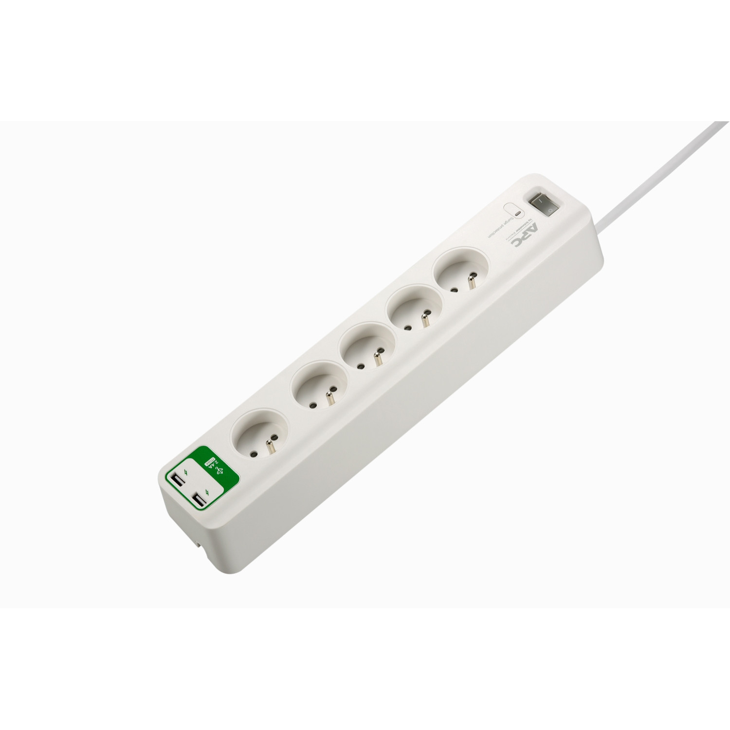 Multiprise SurgeArrest – parasurtenseurs – 5 prises 10A – 2 prises USB