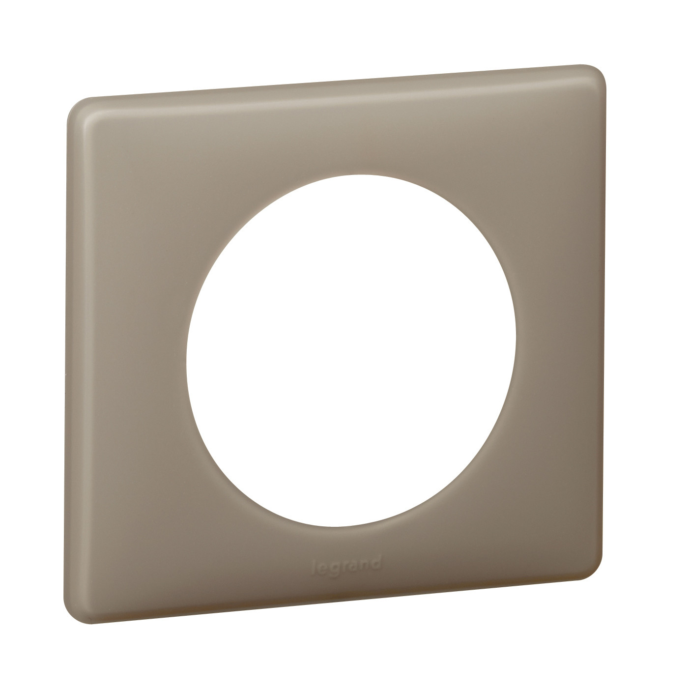 Plaque Céliane Poudré 1 poste – finition Grès