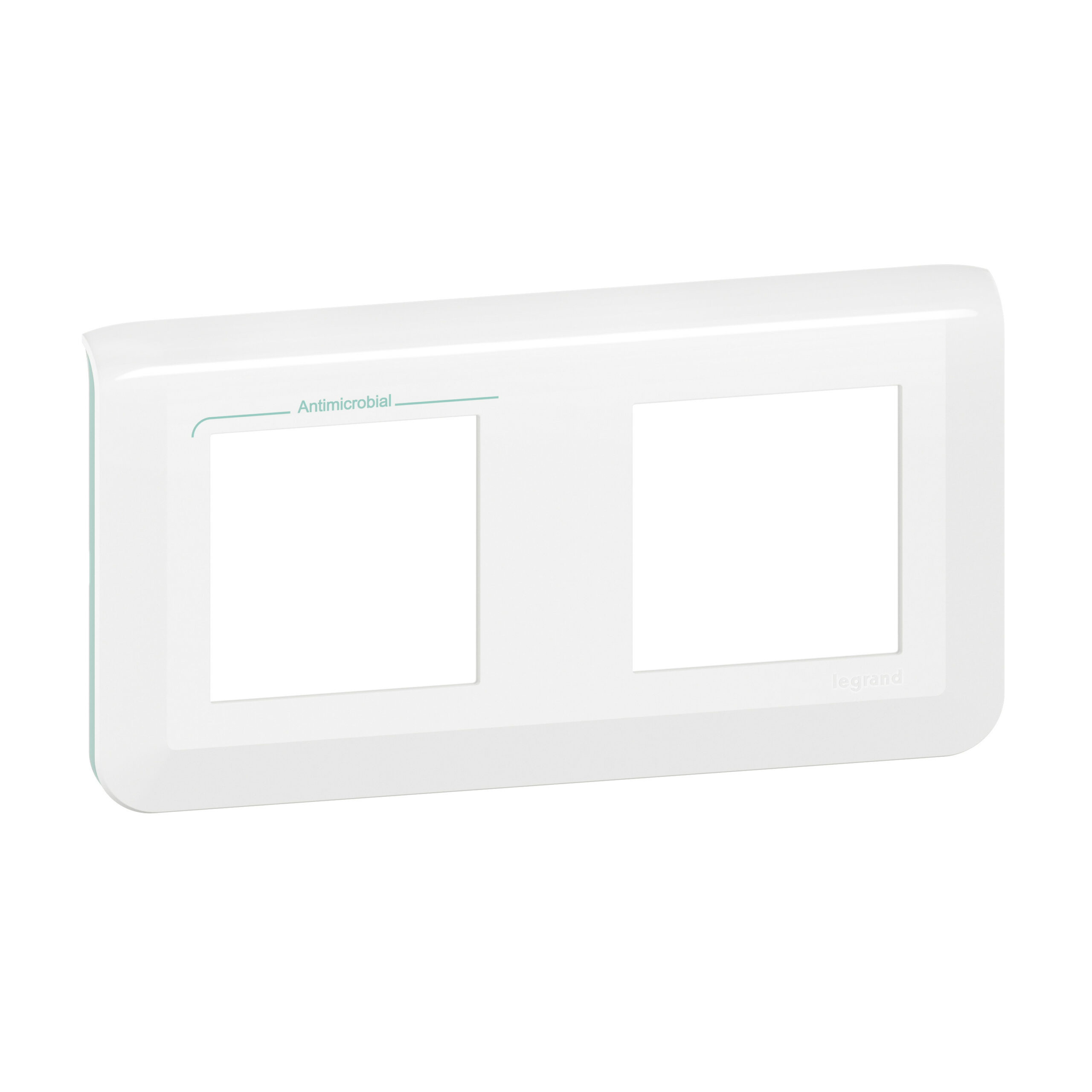 Plaque de finition horizontale Mosaic pour 2×2 modules blanc antimicrobien
