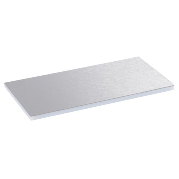 Plaque de finition pour couvercle plastique pour boîte de sol version standard 8 modules ou 12 modules