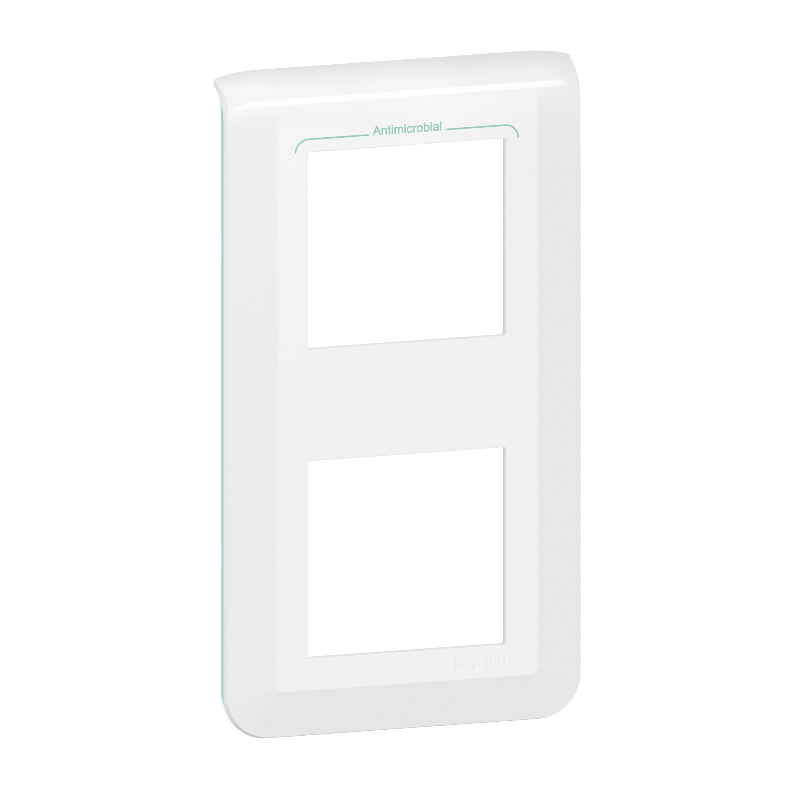 Plaque de finition verticale Mosaic pour 2×2 modules blanc antimicrobien