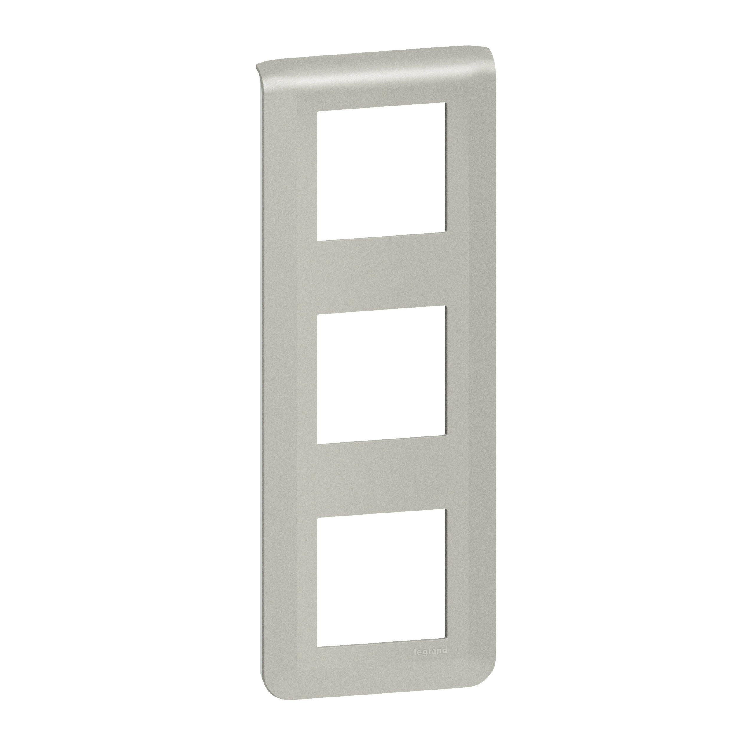 Plaque de finition verticale Mosaic pour 3×2 modules alu
