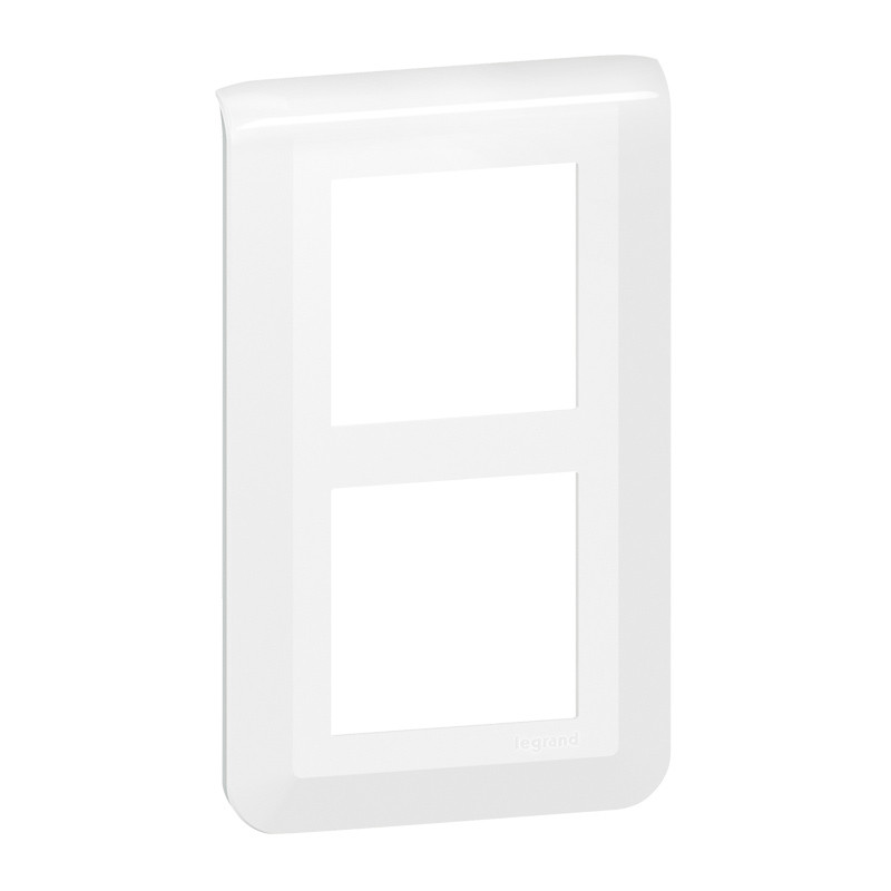 Plaque de finition verticale spéciale rénovation Mosaic pour 2×2 modules blanc
