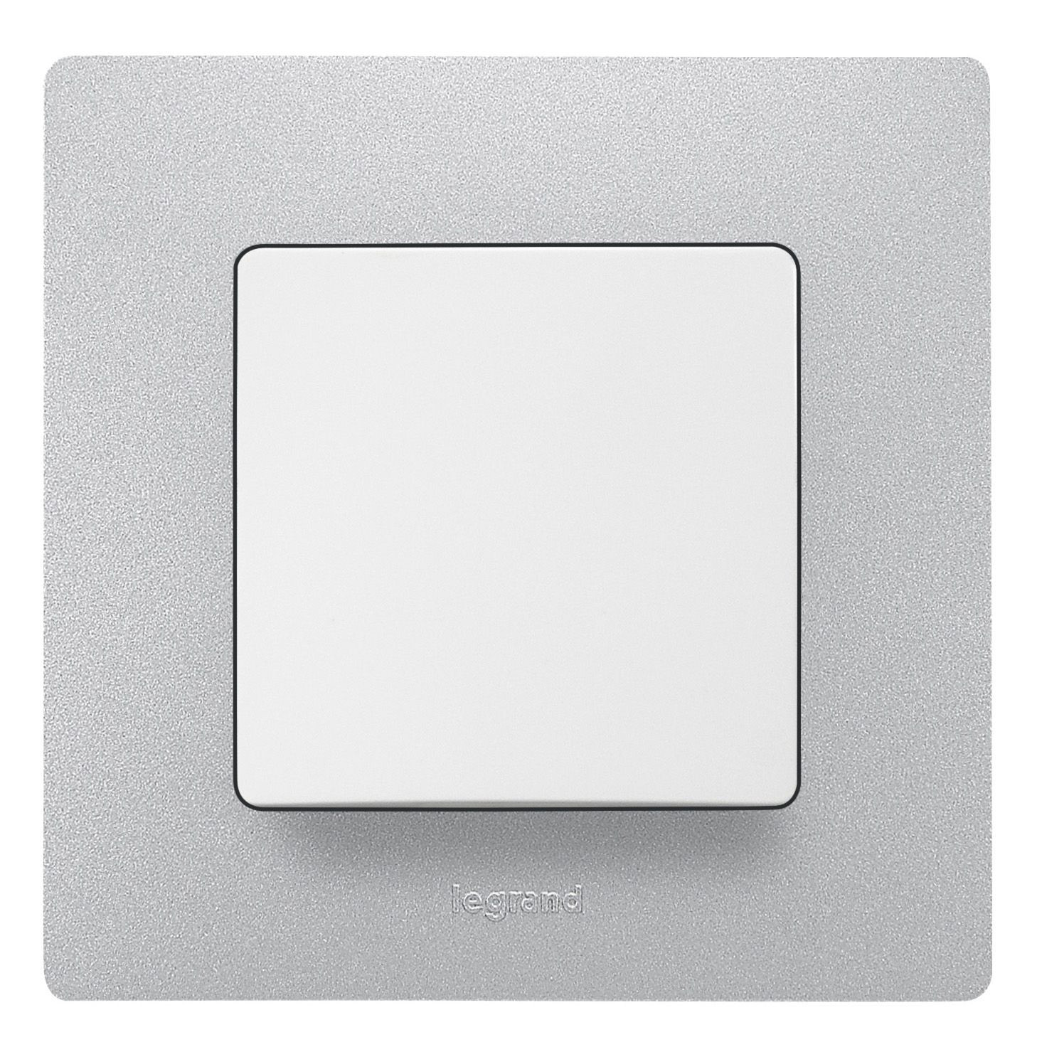 Plaque Niloé 1 poste – aluminium – a clipser – IK04