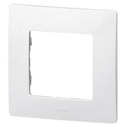 plaque simple 1 poste blanc – pur