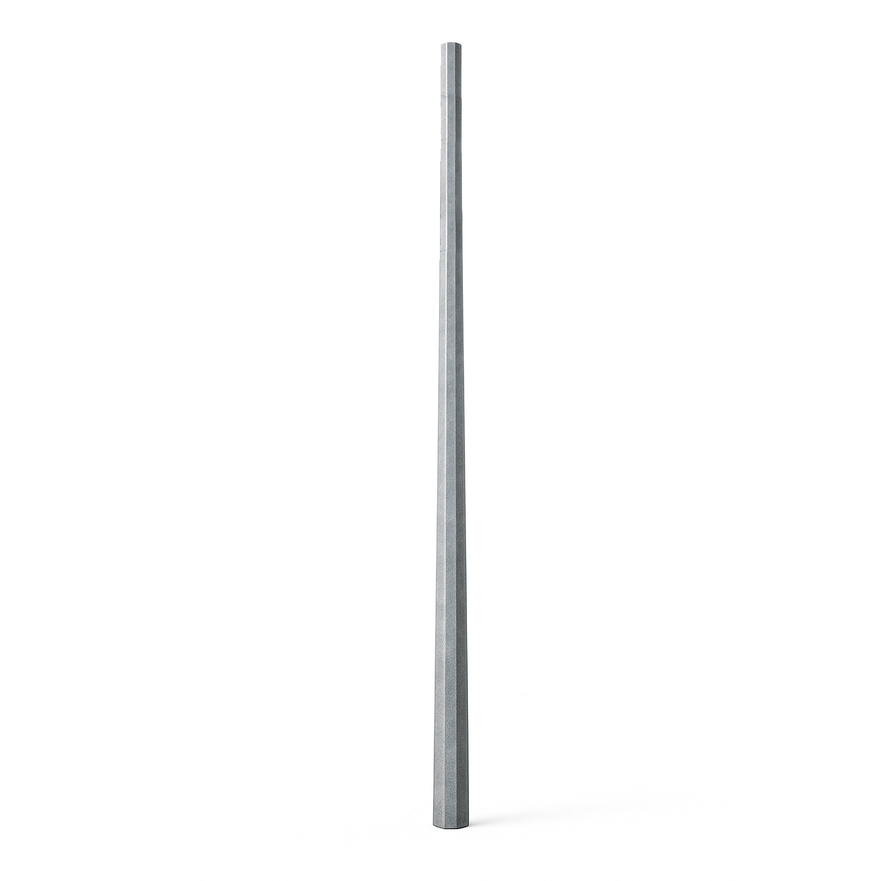 Poteau télécom DistriCom H7m Efforts 200 DaN Base 117 T80 Ep 2.5mm Avec 2 Trou Traversants-Pp