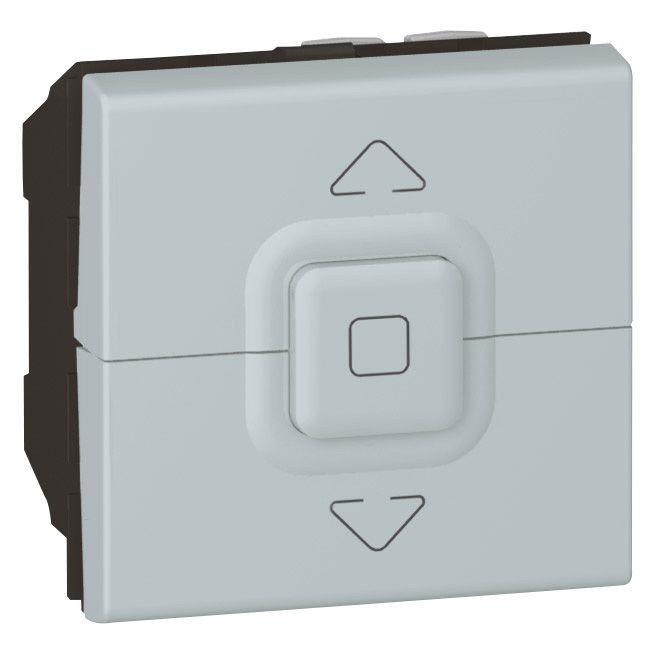 Poussoir 500W maximum Mosaic pour 1 ou plusieurs volets roulants – alu