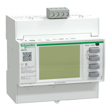 PowerLogic – centrale de mesure – PM3255 – modulaire – mémoire – Modbus