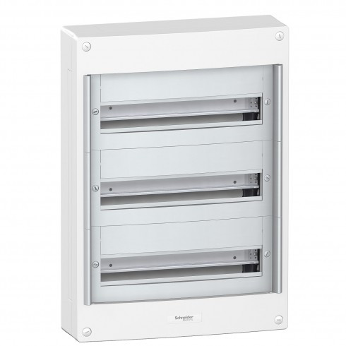 Pragma – Coffret En Saillie – 3 Rangées 18 Modules